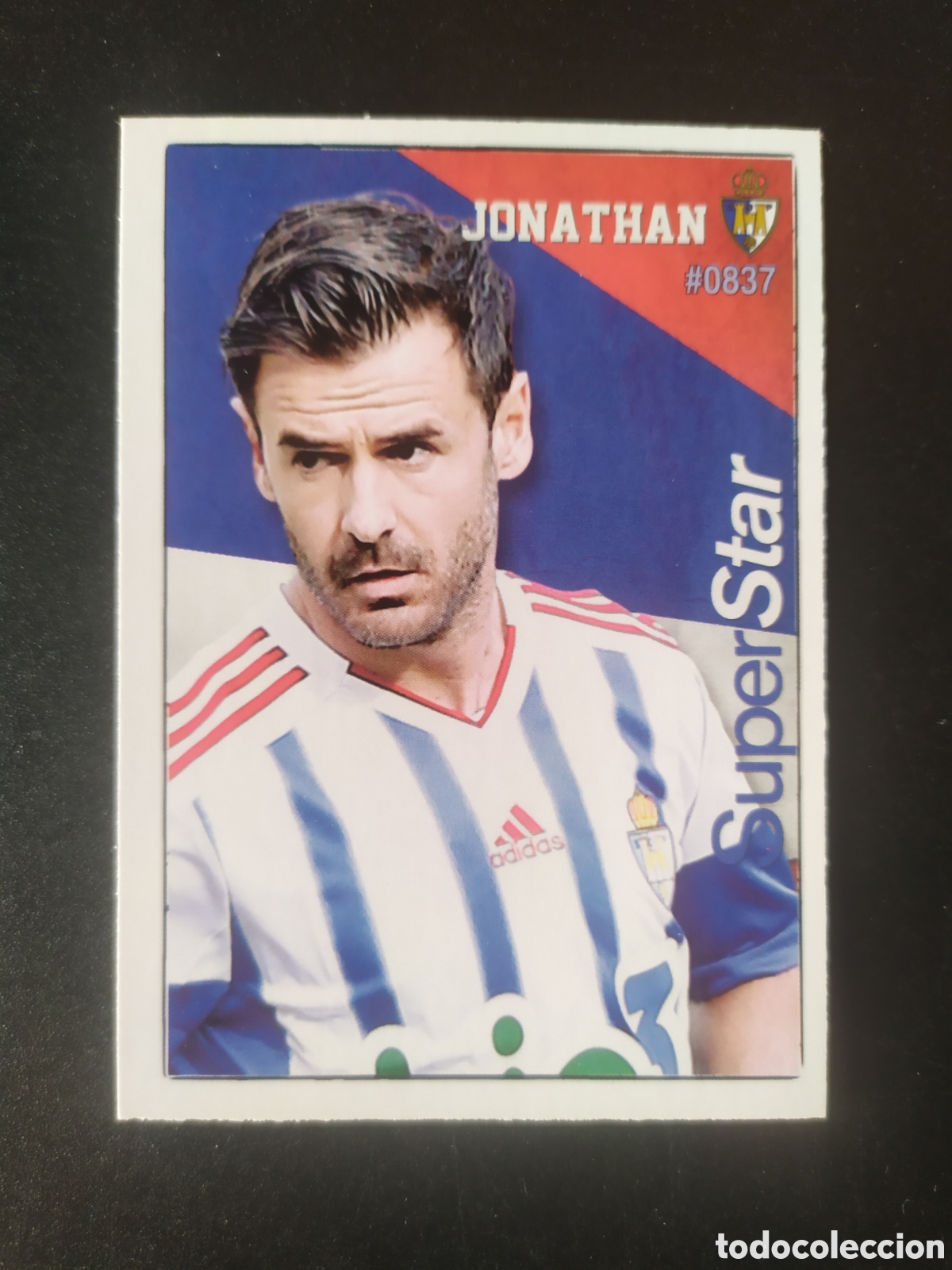 Figurine di Calcio: Mundicromo fichas Liga 2015 2016 15 16 Jonathan superstar n&deg; 837 Ponferradina