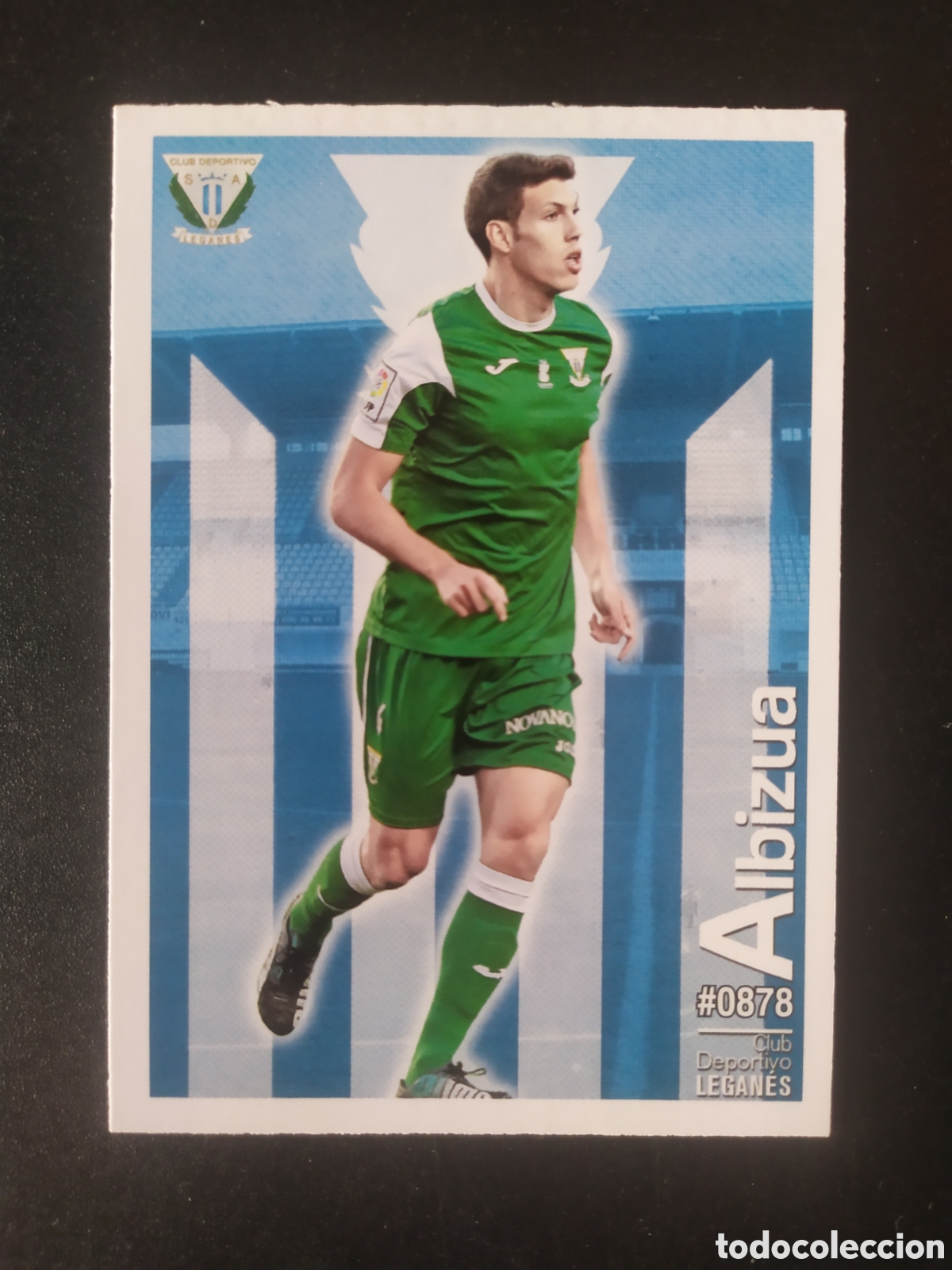 Figurine di Calcio: Mundicromo fichas Liga 2015 2016 15 16 Albizua n&deg; 878 Leganes