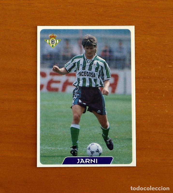 Fu&szlig;ball-Sticker: Real Betis -N&ordm; 47 Jarni -UH-&Uacute;ltima Hora-Las Fichas la Liga 95-96-1995-1996-Mundicromo
