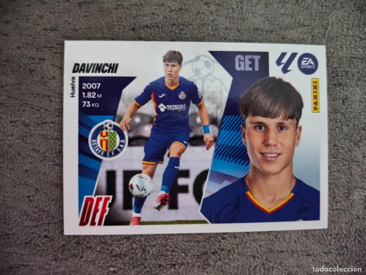 Cromos de Futebol: Cromo 6B DAVINCHI GETAFE CF. Colecci&oacute;n LALIGA F&uacute;tbol 2025-2026 PANINI Nuevo