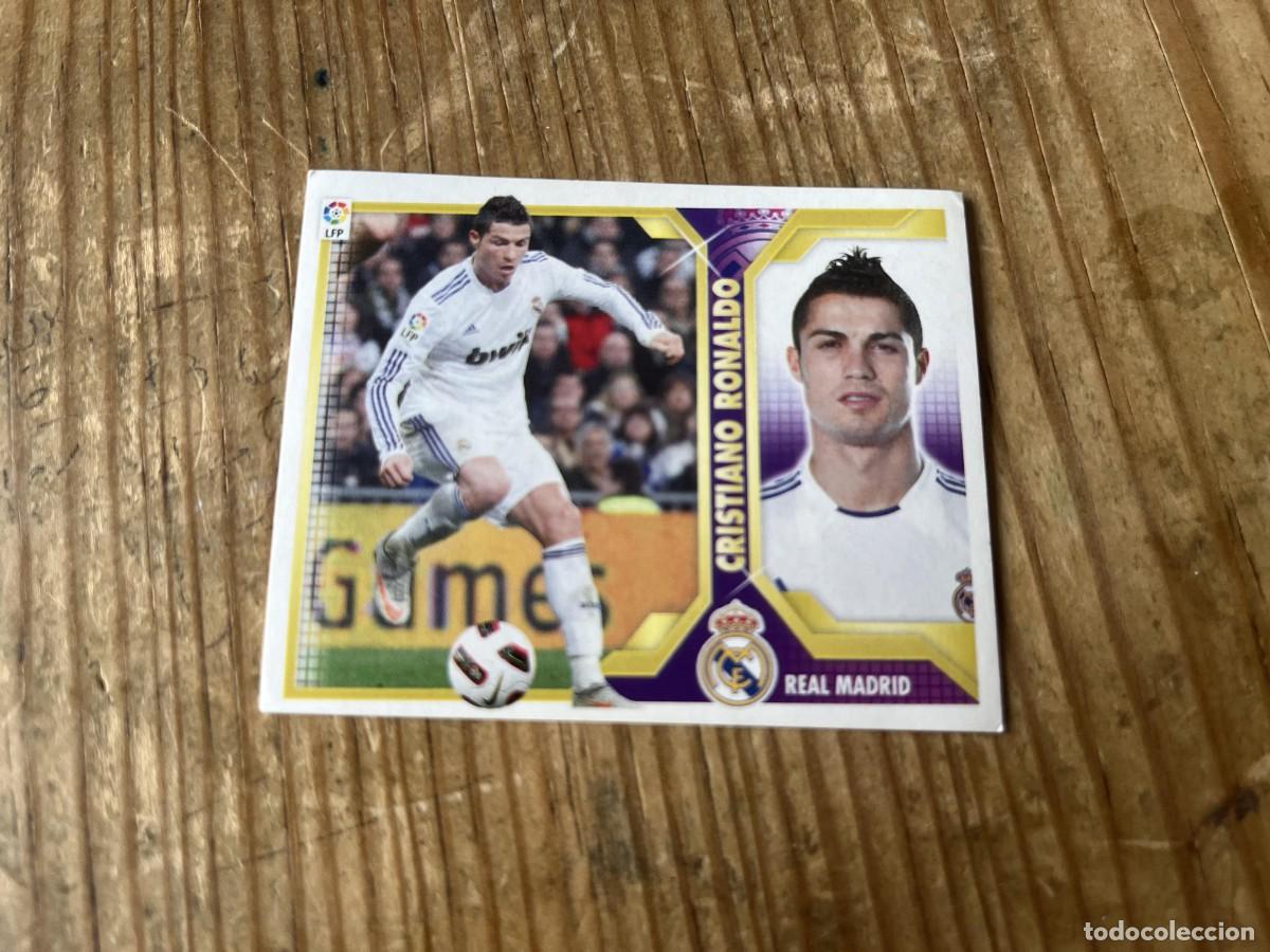 Cromos de f&uacute;tbol: CROMO SIN PEGAR NUNCA PEGADO ALBUM LIGA ESTE 11 12 2011 2012 REAL MADRID # 14 CRISTIANO RONALDO
