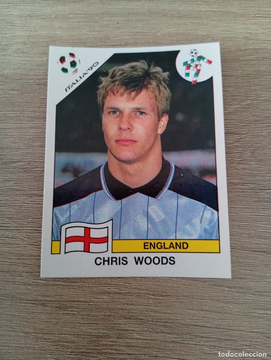 Cromos de f&uacute;tbol: CHRIS WOODS 384 INGLATERRA PANINI ITALIA 1990 90 SIN PEGAR NUNCA PEGADO
