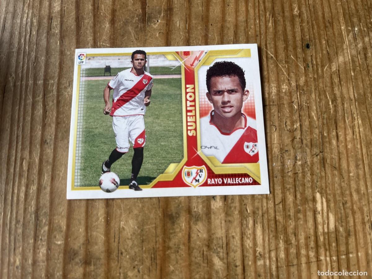 Cromos de f&uacute;tbol: CROMO SIN PEGAR NUNCA PEGADO ALBUM LIGA ESTE 11 12 2011 2012 RAYO VALLECANO # 4 SUELITON