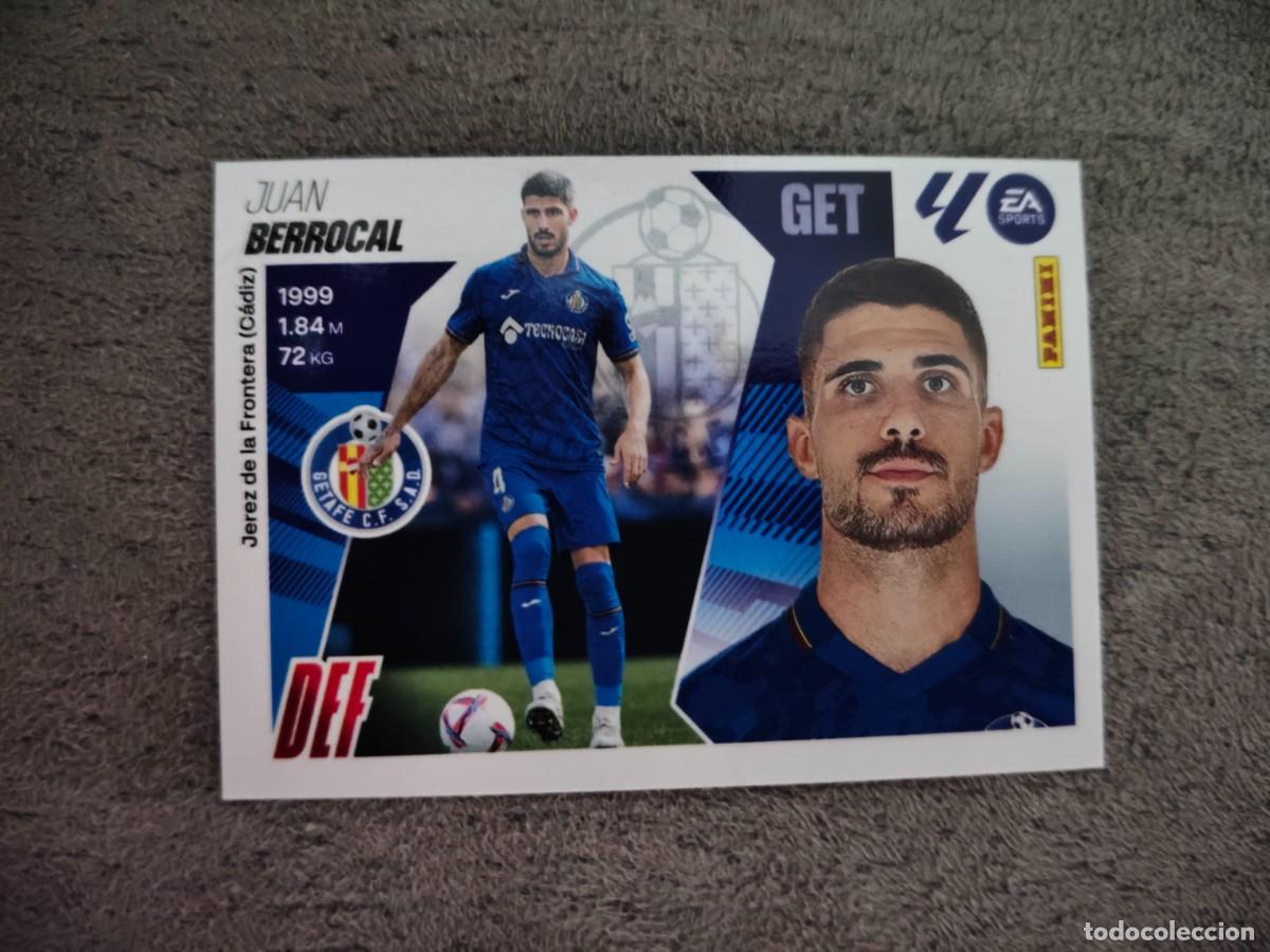 Cromos de f&uacute;tbol: Cromo 9B JUAN BERROCAL GETAFE CF. Colecci&oacute;n LALIGA F&uacute;tbol 2025-2026 PANINI Nuevo