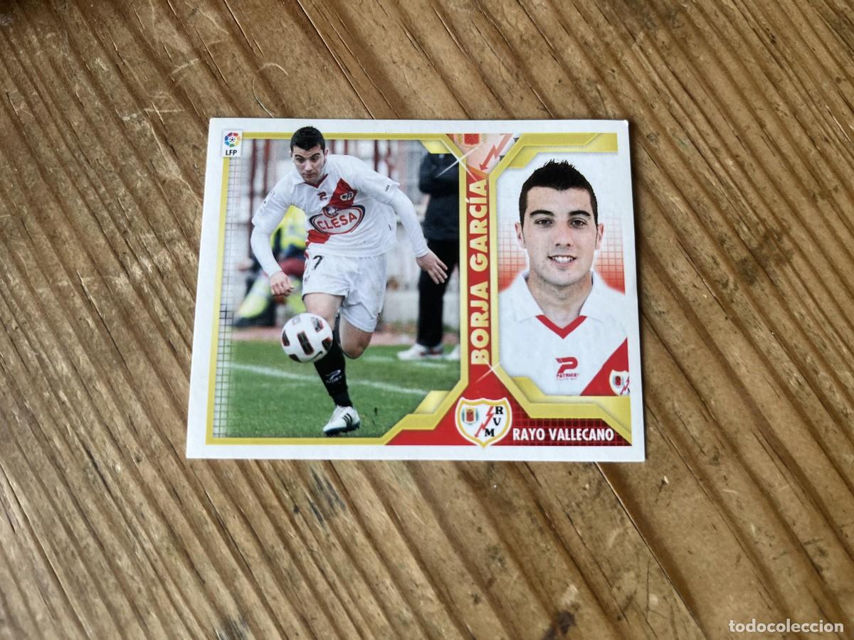Cromos de f&uacute;tbol: CROMO SIN PEGAR NUNCA PEGADO ALBUM LIGA ESTE 11 12 2011 2012 RAYO VALLECANO # 13 BORJA GARCIA