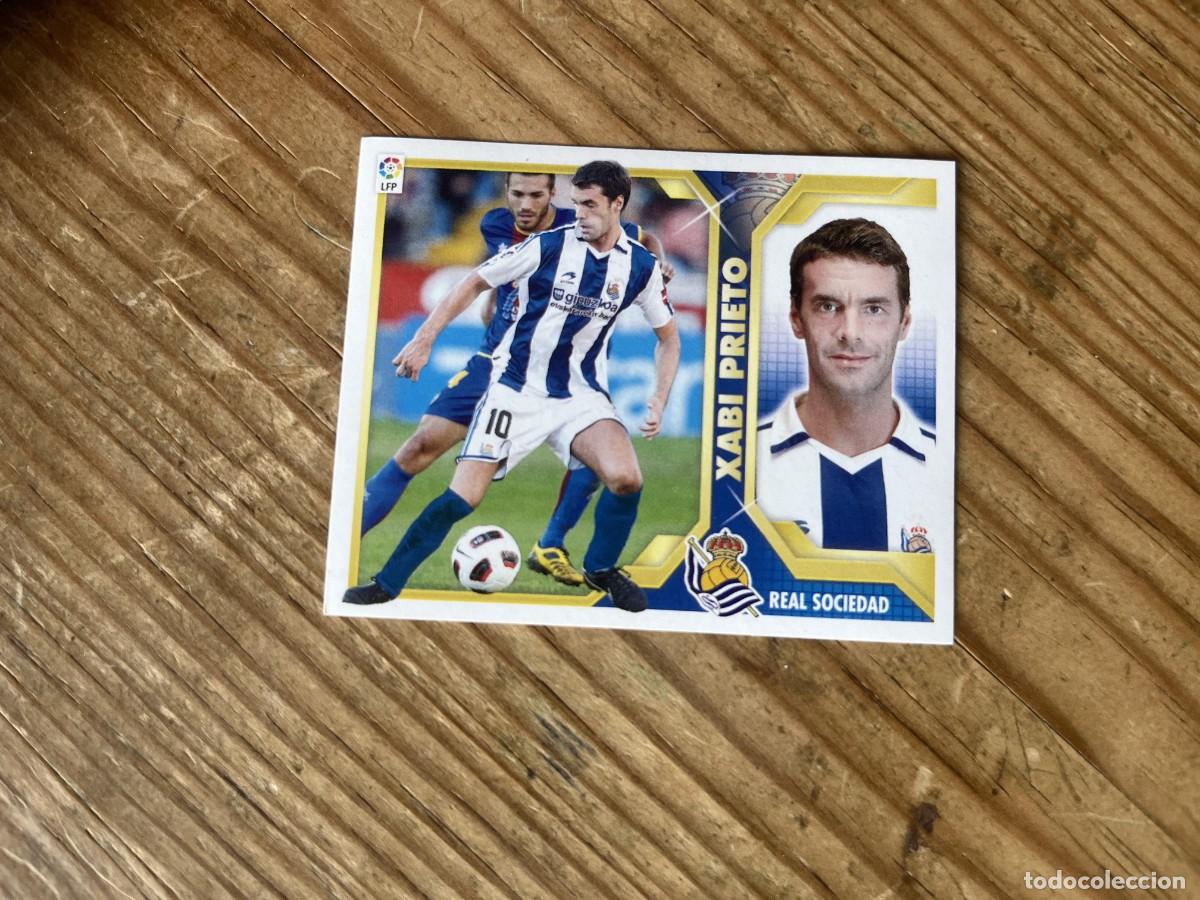 Fu&szlig;ball-Sticker: CROMO SIN PEGAR NUNCA PEGADO ALBUM LIGA ESTE 11 12 2011 2012 REAL SOCIEDAD # 12 XABI PRIETO