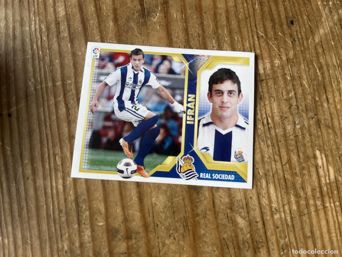 Cromos de f&uacute;tbol: CROMO SIN PEGAR NUNCA PEGADO ALBUM LIGA ESTE 11 12 2011 2012 REAL SOCIEDAD # 16 IFRAN