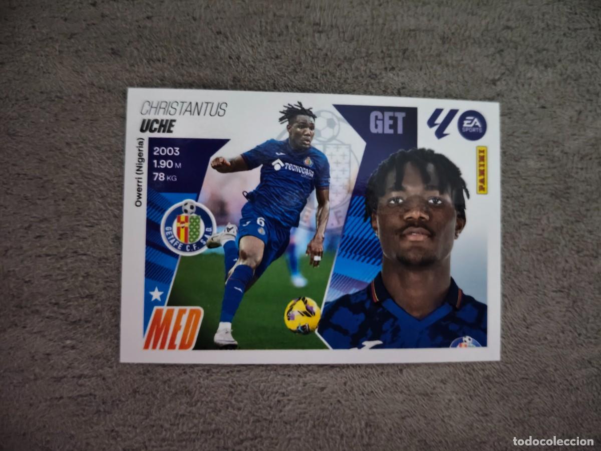 Cromos de f&uacute;tbol: Cromo 13 CHRISTANTUS UCHE GETAFE CF. Colecci&oacute;n LALIGA F&uacute;tbol 2025-2026 PANINI Nuevo