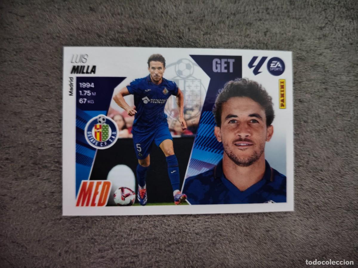 Fu&szlig;ball-Sticker: Cromo 14 LUIS MILLA GETAFE CF. Colecci&oacute;n LALIGA F&uacute;tbol 2025-2026 PANINI Nuevo