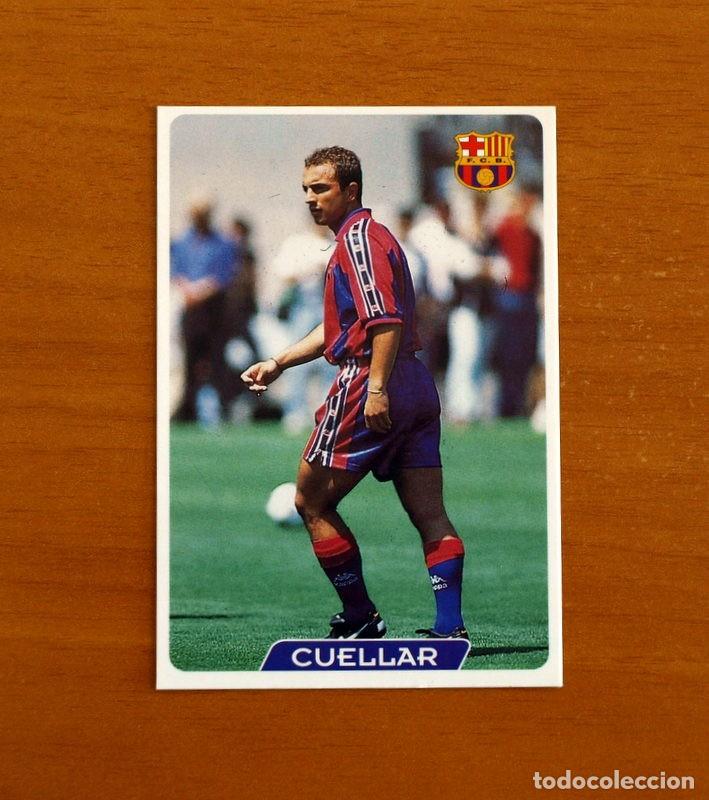 Cartes &agrave; collectionner de Football: Barcelona -N&ordm; 71 Cuellar -UH-&Uacute;ltima Hora-Las Fichas la Liga 95-96-1995-1996-Mundicromo