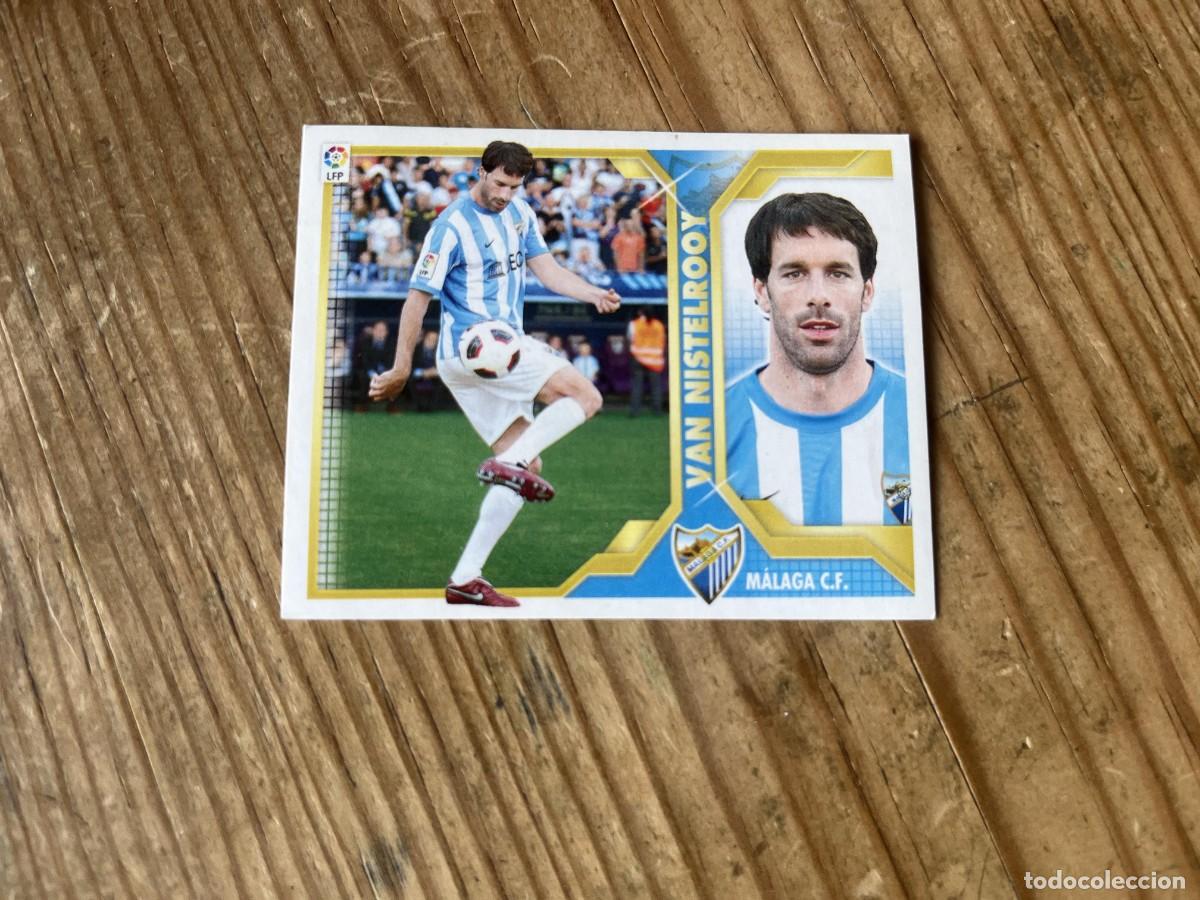 Cromos de f&uacute;tbol: CROMO SIN PEGAR NUNCA PEGADO LIGA ESTE 11 12 2011 2012 ULTIMOS FICHAJES MALAGA # 1 VAN NISTELROOY