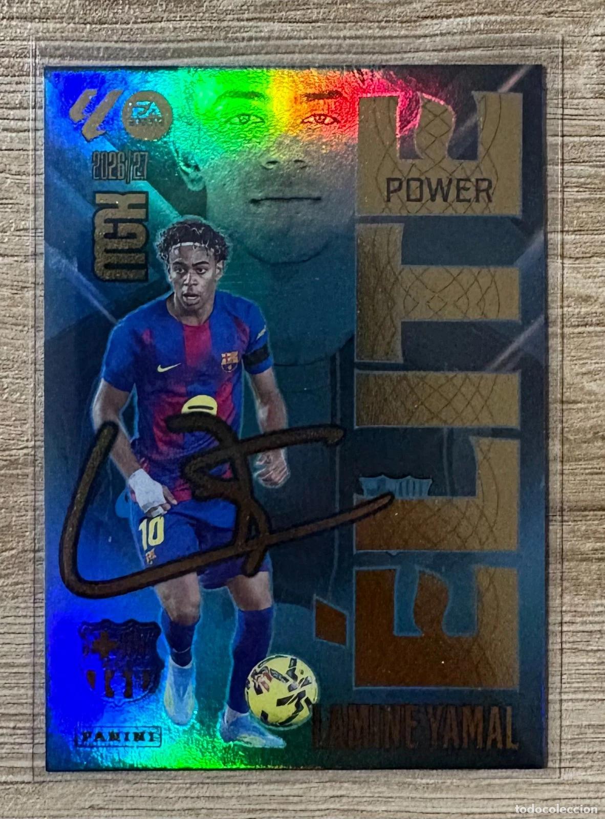 Cromos de f&uacute;tbol: P.9 - Lamine Yamal - Elite Power Megacracks 2026 2027 Panini MGK La Liga