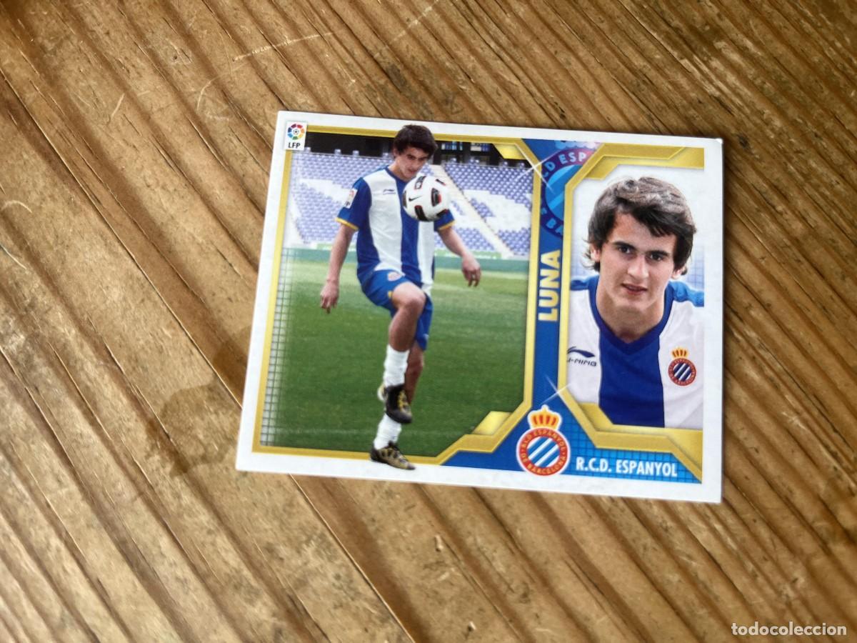 Cromos de f&uacute;tbol: CROMO SIN PEGAR NUNCA PEGADO LIGA ESTE 11 12 2011 2012 ULTIMOS FICHAJES ESPANYOL ESPA&Ntilde;OL # 5 LUNA