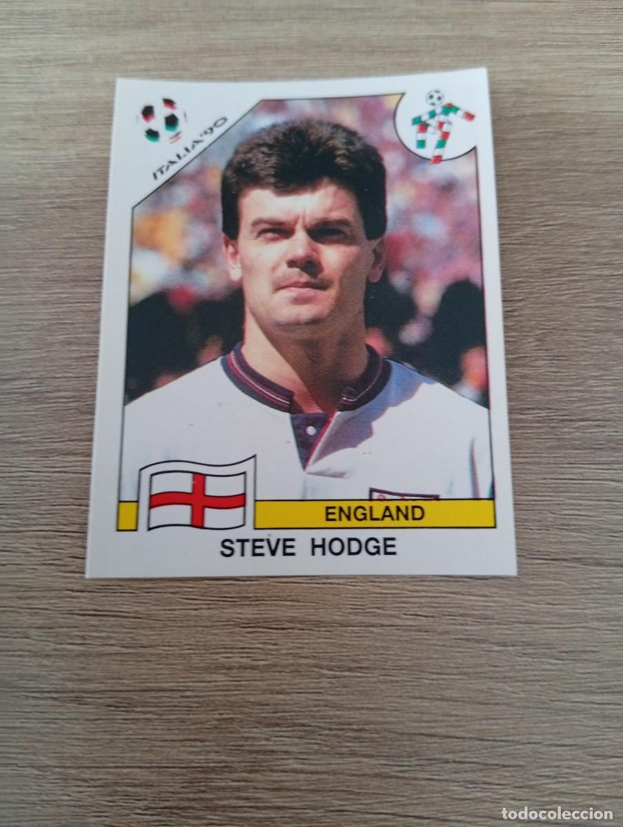 Cromos de f&uacute;tbol: STEVE HODGE 393 INGLATERRA PANINI ITALIA 1990 90 SIN PEGAR NUNCA PEGADO