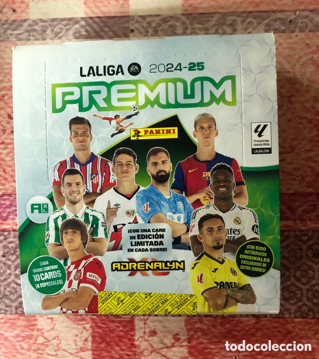 Cromos de Futebol: Caja premium adrenalyn 2024 2025 sellada Segundo a&ntilde;o lamine Yamal