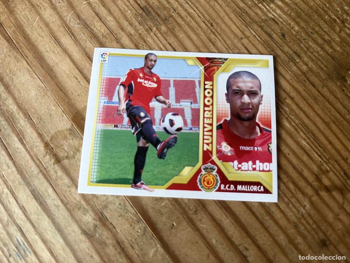 Cromos de f&uacute;tbol: CROMO SIN PEGAR NUNCA PEGADO LIGA ESTE 11 12 2011 2012 ULTIMOS FICHAJES MALLORCA # 13 ZUIVERLOON
