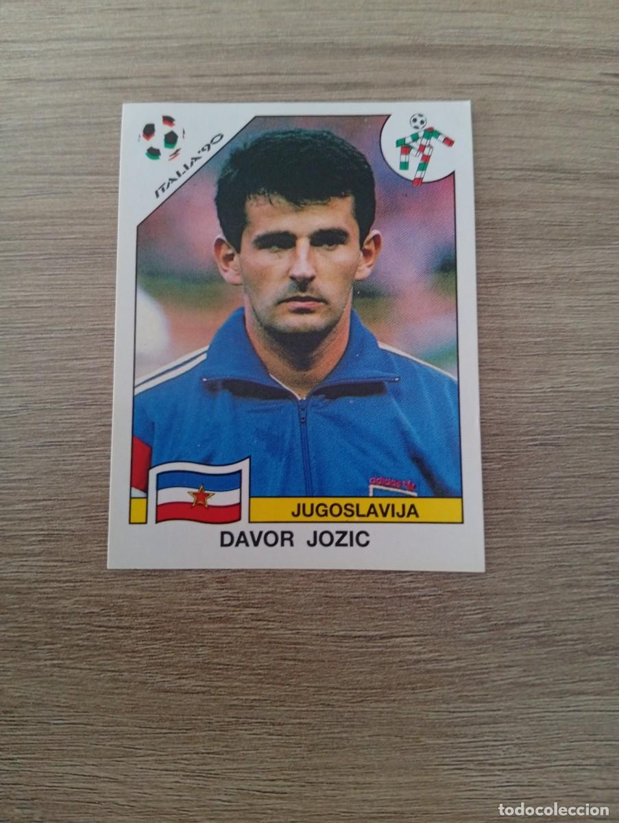 Cromos de f&uacute;tbol: DAVOR JOZIC 272 JUGOSLAVIA PANINI ITALIA 1990 90 SIN PEGAR NUNCA PEGADO