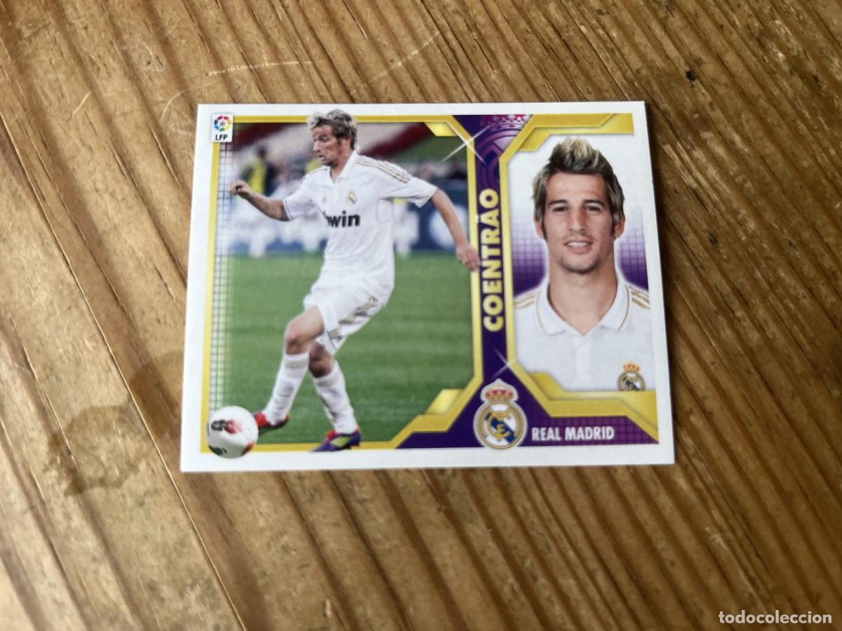 Cromos de f&uacute;tbol: CROMO SIN PEGAR NUNCA PEGADO LIGA ESTE 11 12 2011 2012 ULTIMOS FICHAJES REAL MADRID # 16 COENTRAO