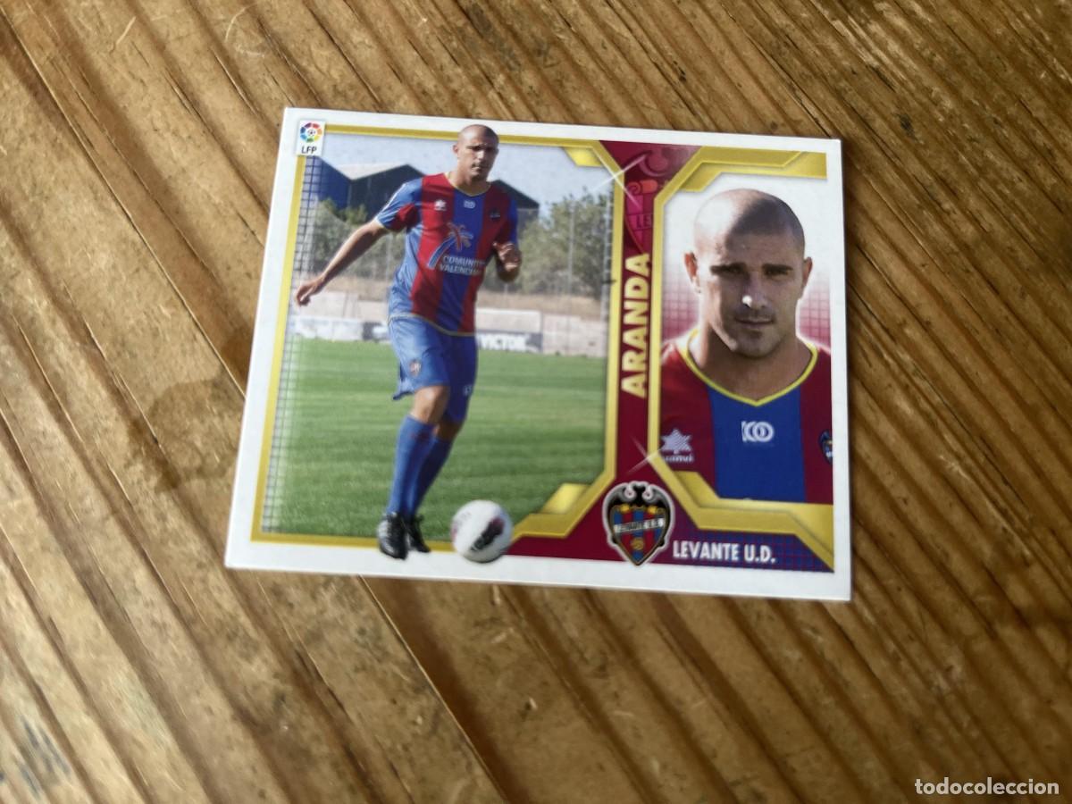 Fu&szlig;ball-Sticker: CROMO SIN PEGAR NUNCA PEGADO LIGA ESTE 11 12 2011 2012 ULTIMOS FICHAJES LEVANTE # 18 ARANDA