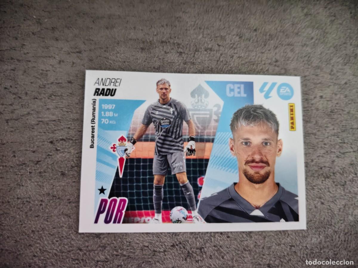 Fu&szlig;ball-Sticker: Cromo 3 ANDREI RADU RC CELTA. Colecci&oacute;n LALIGA F&uacute;tbol 2025-2026 PANINI Nuevo
