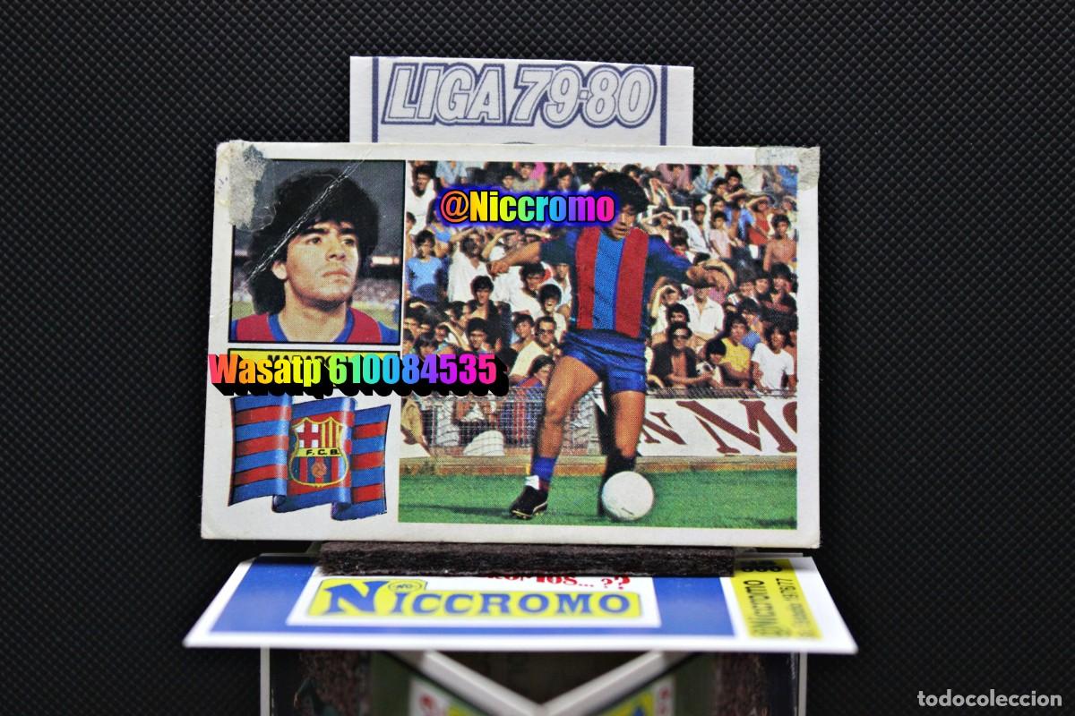 Football Stickers: maradona barcelona ed este 1982 1983 recuperado y taras ve4 fotos liga futbol 82 83 + en niccromo