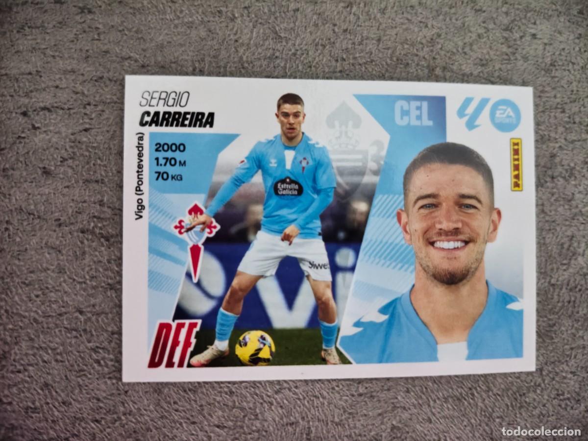 Football Stickers: Cromo 6 SERGIO CARREIRA RC CELTA. Colecci&oacute;n LALIGA F&uacute;tbol 2025-2026 PANINI Nuevo
