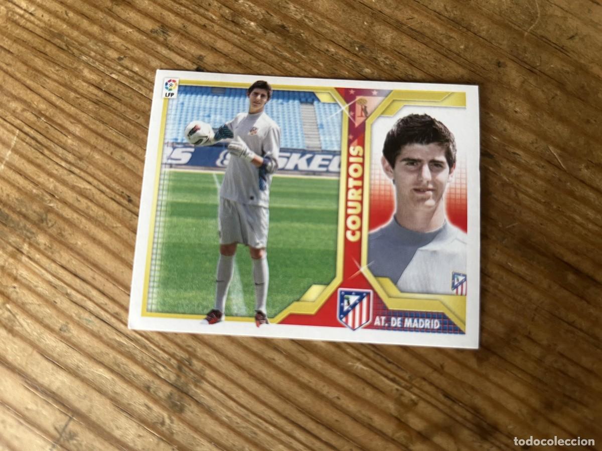 Cromos de f&uacute;tbol: CROMO SIN PEGAR NUNCA PEGADO LIGA ESTE 11 12 2011 2012 ULTIMOS FICHAJES ATLETICO MADRID 23 COURTOIS