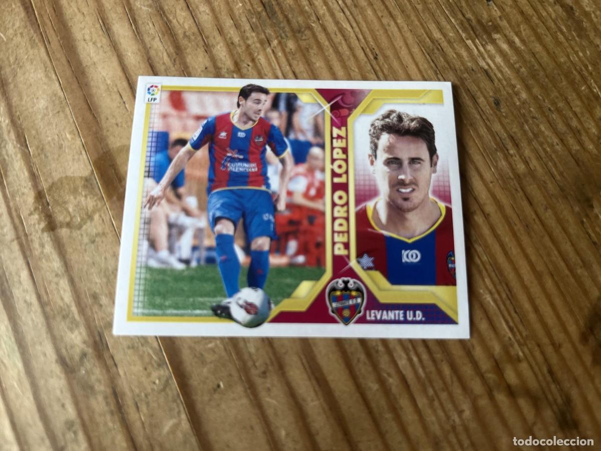 Cromos de f&uacute;tbol: CROMO SIN PEGAR NUNCA PEGADO LIGA ESTE 11 12 2011 2012 ULTIMOS FICHAJES LEVANTE # 25 PEDRO LOPEZ