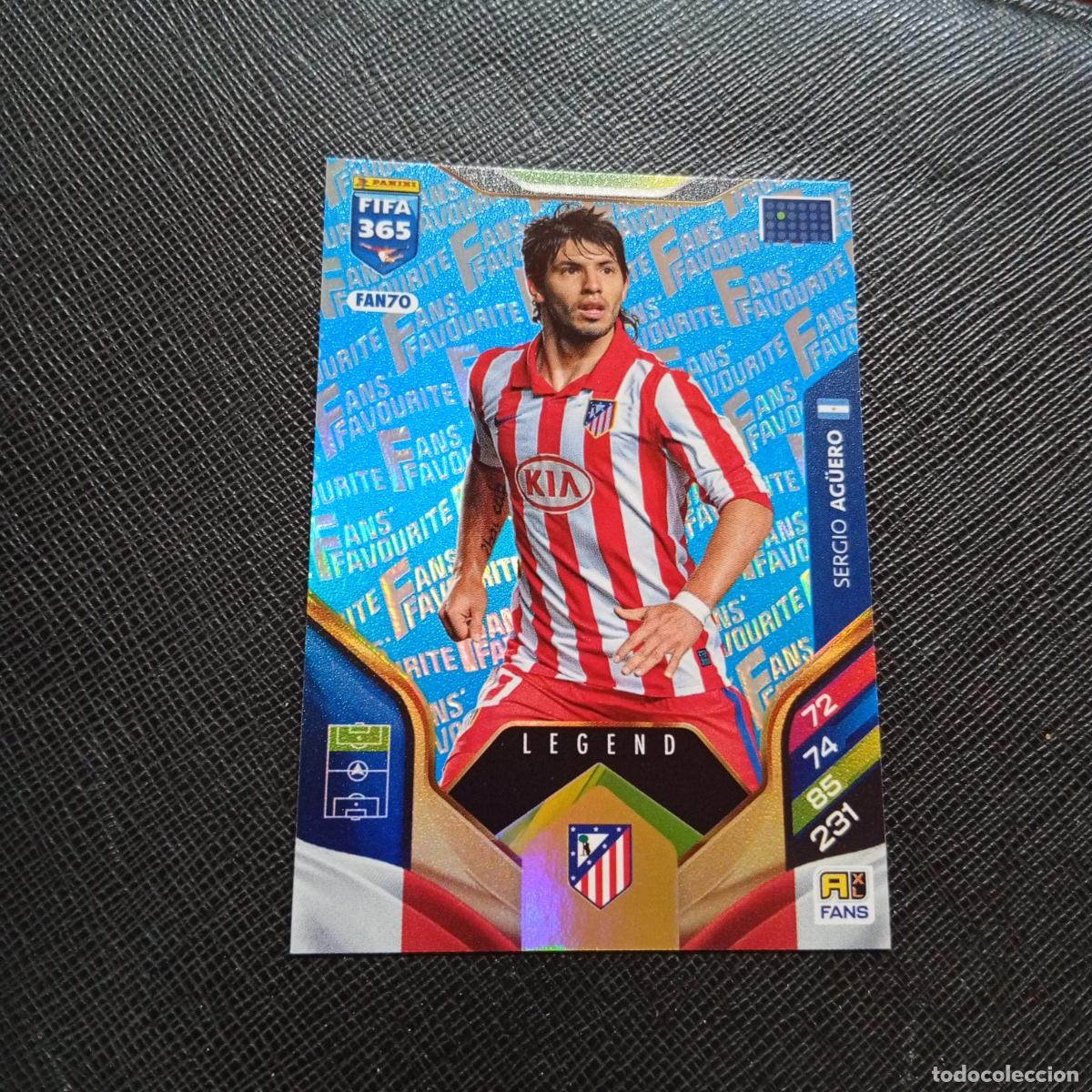 Cromos de f&uacute;tbol: FAN70 AGUERO AT MADRID ADRENALYN 2025 2026 FIFA 365 CROMO FUTBOL 25 26 - A215 PG58 AZUL