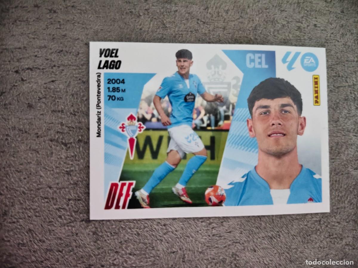 Cromos de f&uacute;tbol: Cromo 7B YOEL LAGO RC CELTA. Colecci&oacute;n LALIGA F&uacute;tbol 2025-2026 PANINI Nuevo