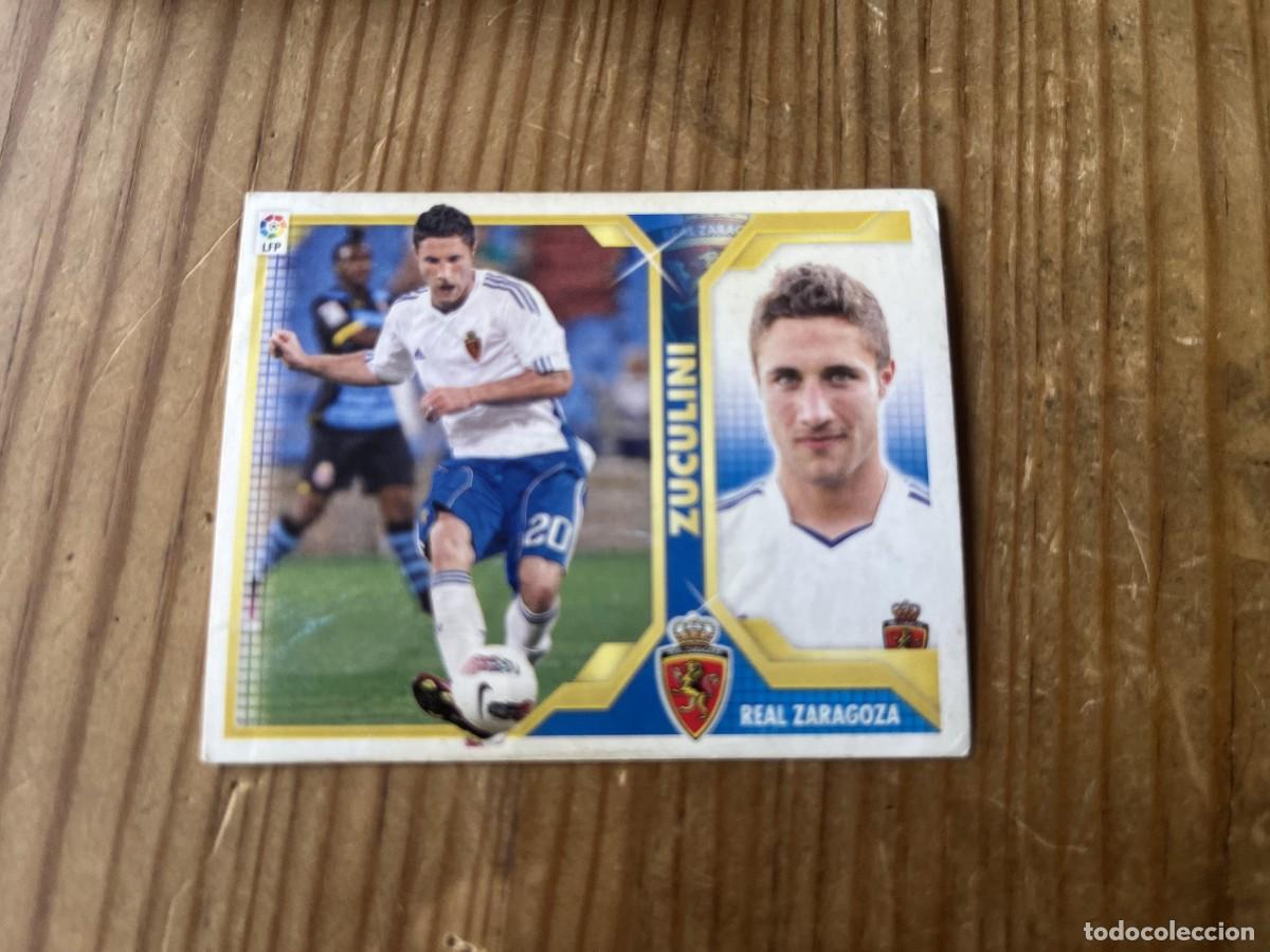 Cromos de f&uacute;tbol: CROMO SIN PEGAR NUNCA PEGADO LIGA ESTE 11 12 2011 2012 ULTIMOS FICHAJES ZARAGOZA # 34 ZUCULINI
