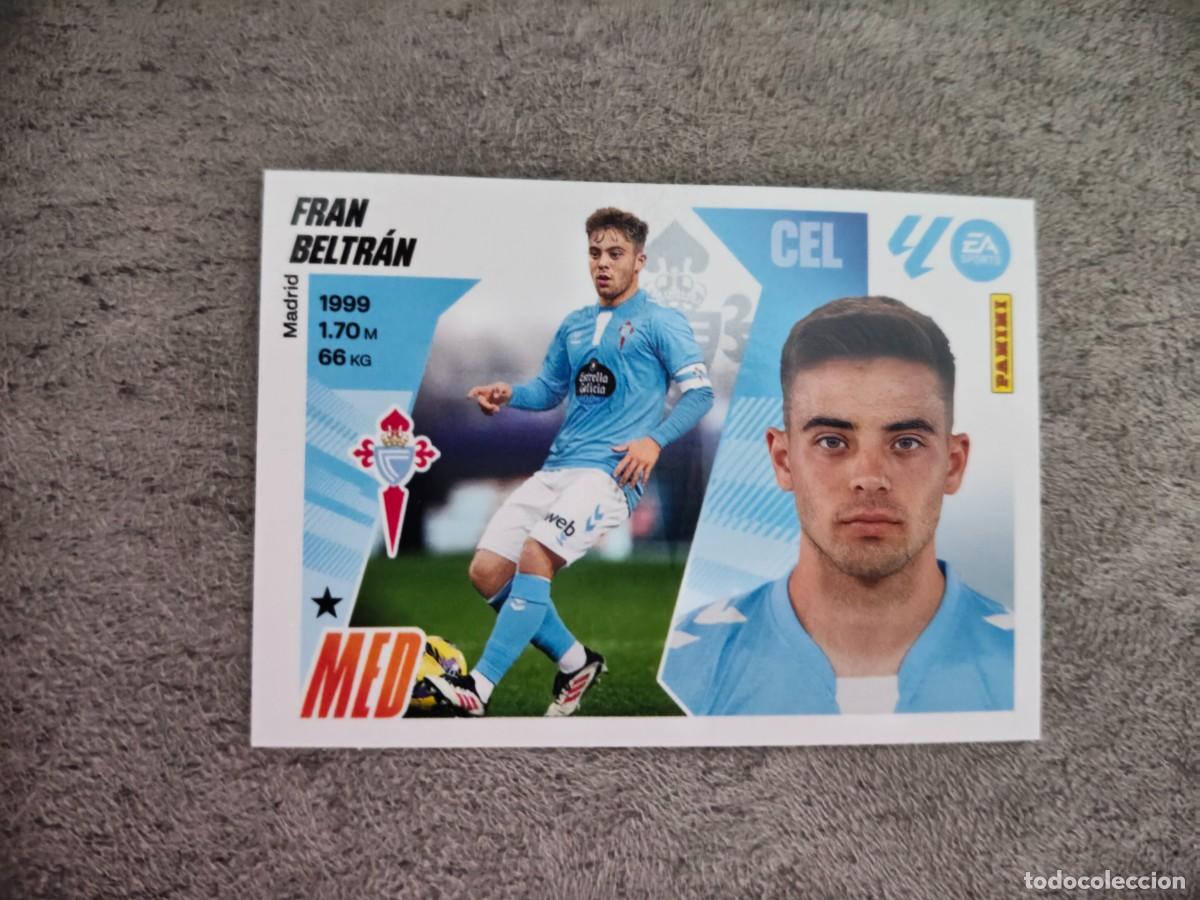 Cromos de f&uacute;tbol: Cromo 11 FRAN BELTR&Aacute;N RC CELTA. Colecci&oacute;n LALIGA F&uacute;tbol 2025-2026 PANINI Nuevo