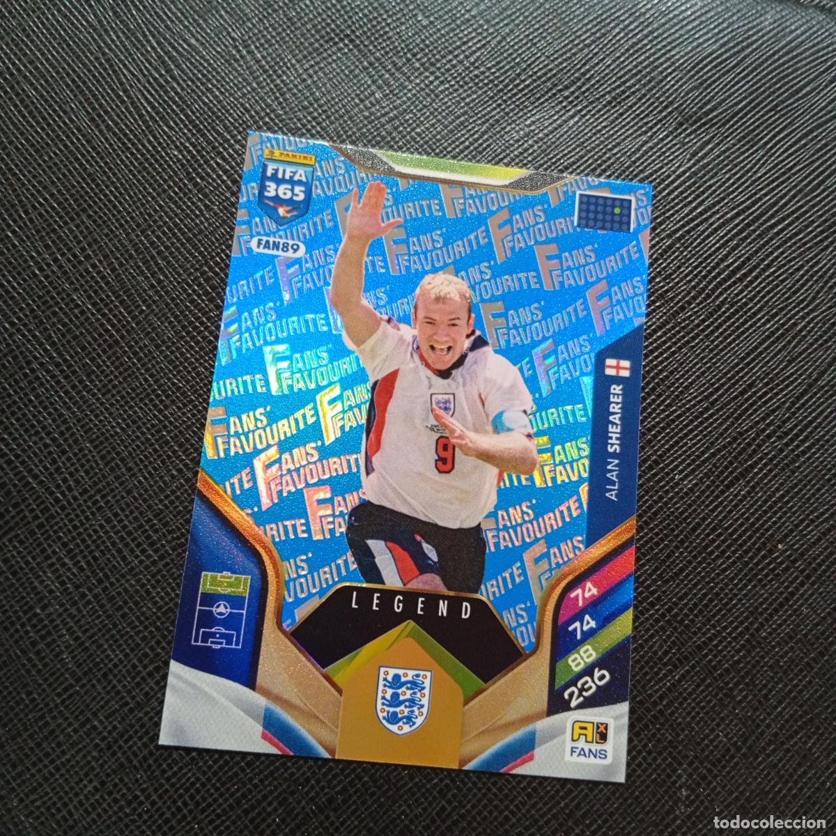 Cromos de f&uacute;tbol: FAN89 SHEARER INGLATERRA ADRENALYN 2025 2026 FIFA 365 CROMO FUTBOL 25 26 - A215 PG58 AZUL