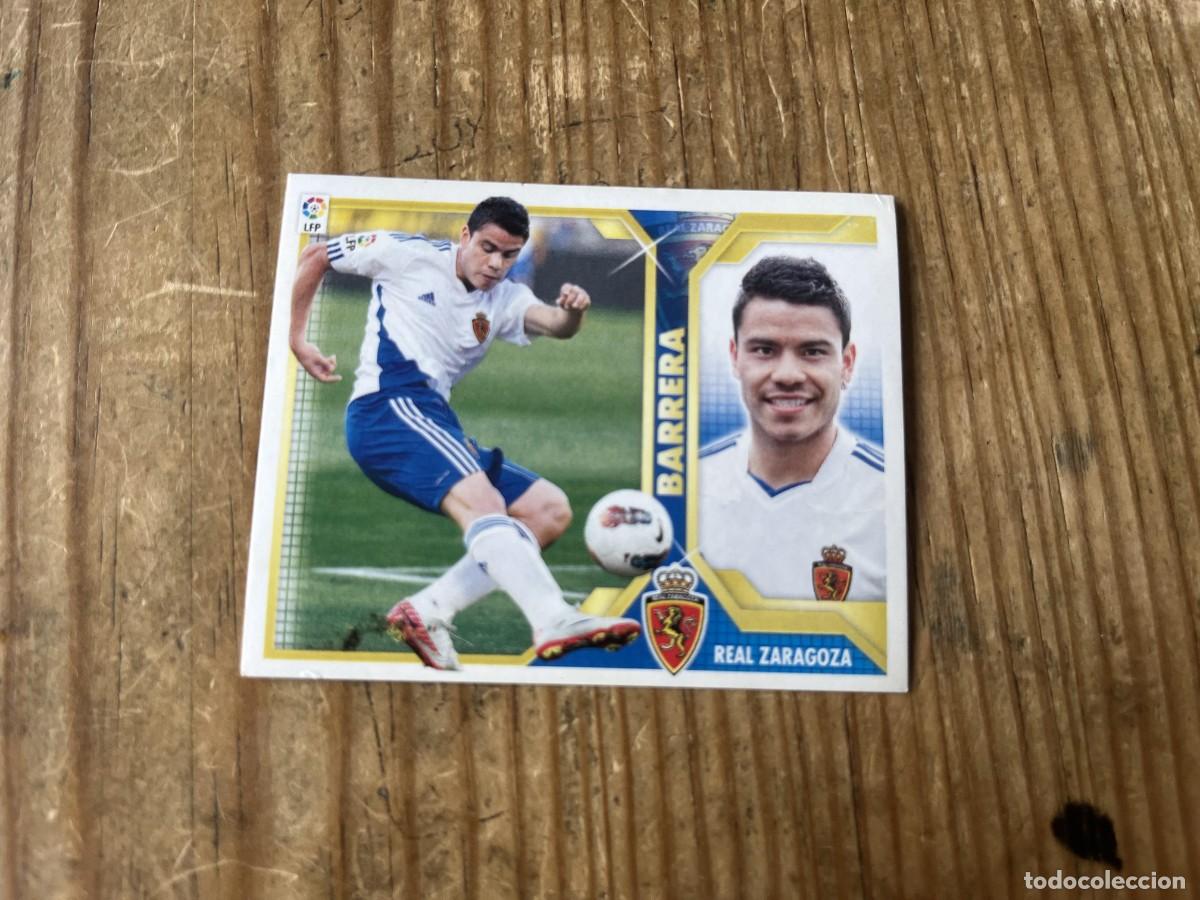 Cromos de f&uacute;tbol: CROMO SIN PEGAR NUNCA PEGADO LIGA ESTE 11 12 2011 2012 ULTIMOS FICHAJES ZARAGOZA # 50 BARRERA