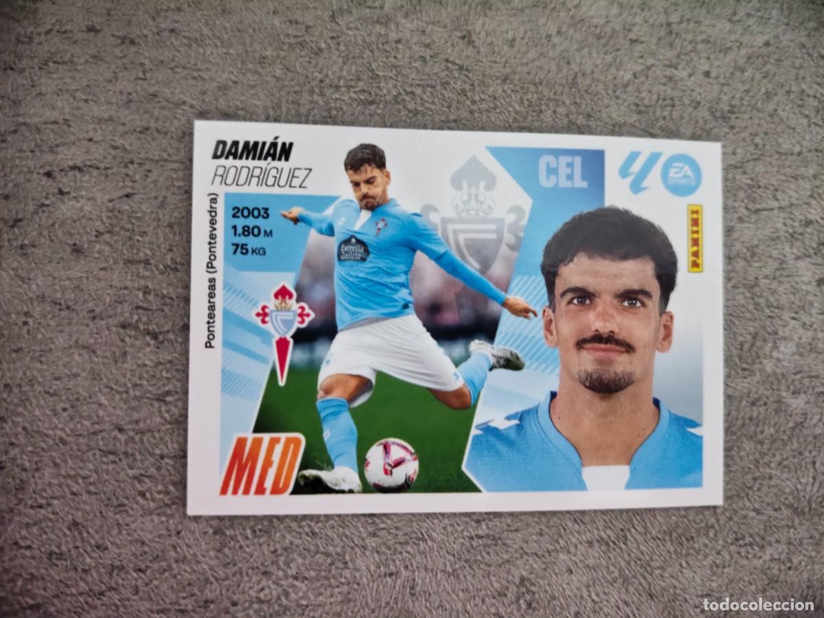 Cromos de f&uacute;tbol: Cromo 13 DAMI&Aacute;N RODR&Iacute;GUEZ RC CELTA. Colecci&oacute;n LALIGA F&uacute;tbol 2025-2026 PANINI Nuevo