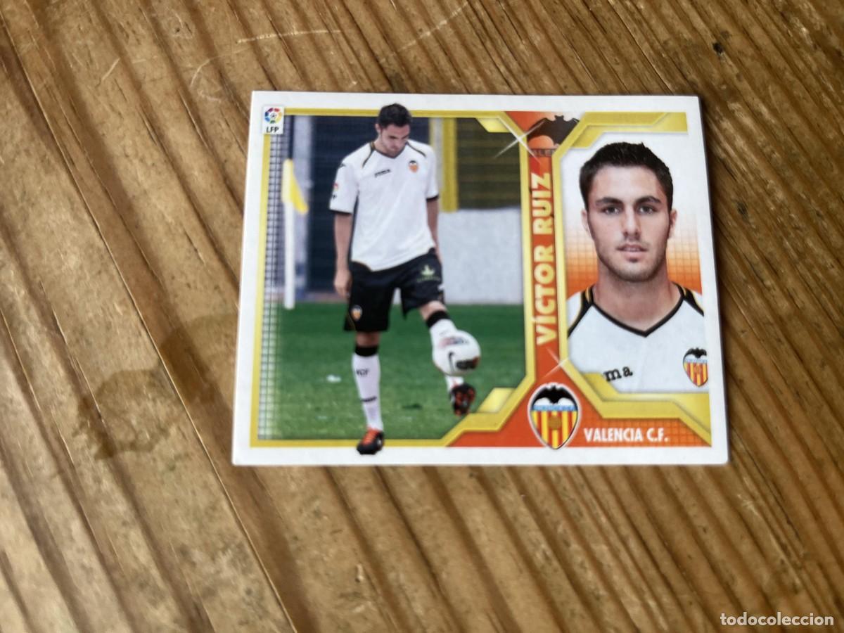 Fu&szlig;ball-Sticker: CROMO SIN PEGAR NUNCA PEGADO LIGA ESTE 11 12 2011 2012 ULTIMOS FICHAJES VALENCIA # 53 VICTOR RUIZ