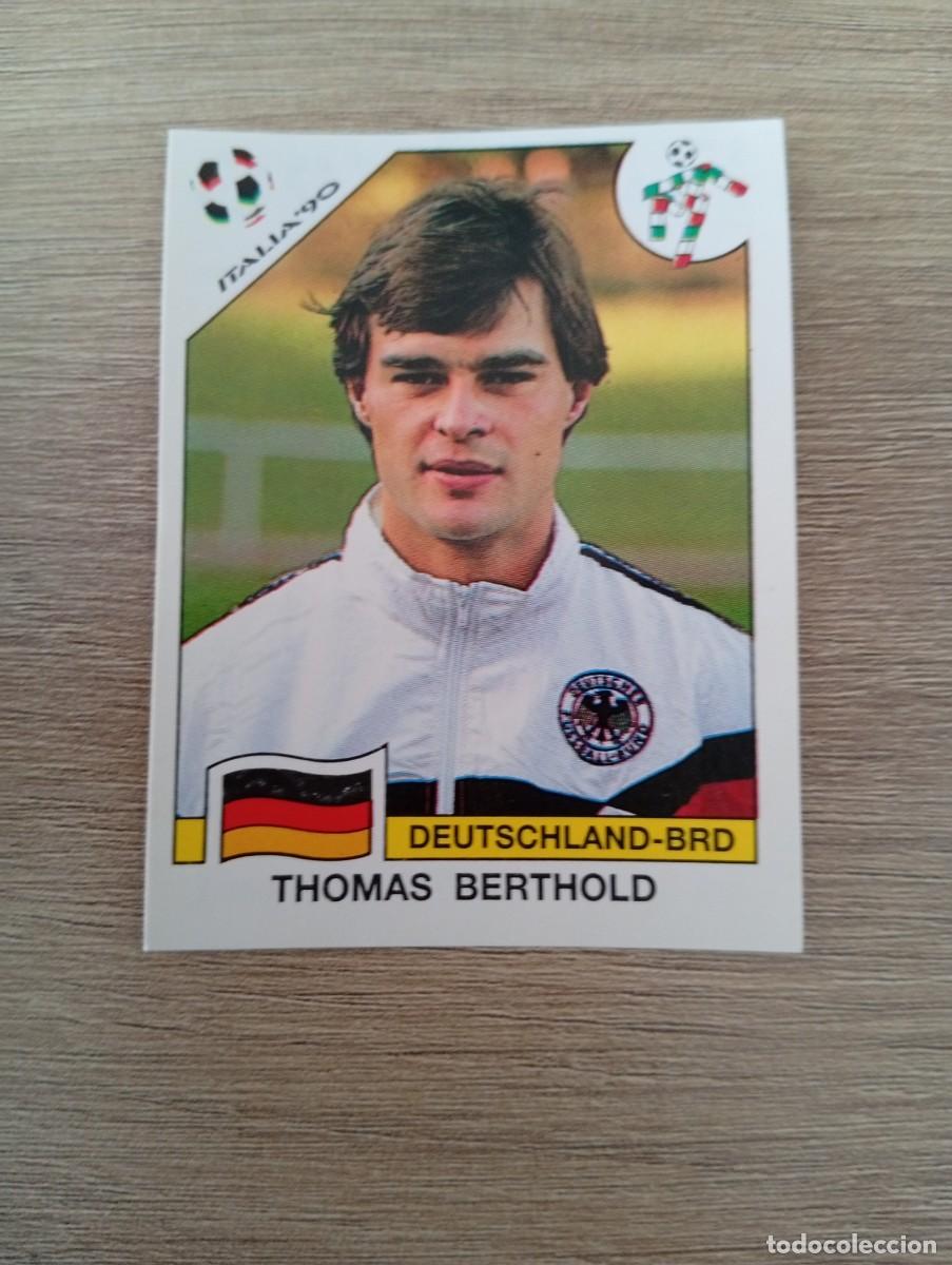 Cromos de Futebol: THOMAS BERTHOLD 252 ALEMANIA PANINI ITALIA 1990 90 SIN PEGAR NUNCA PEGADO