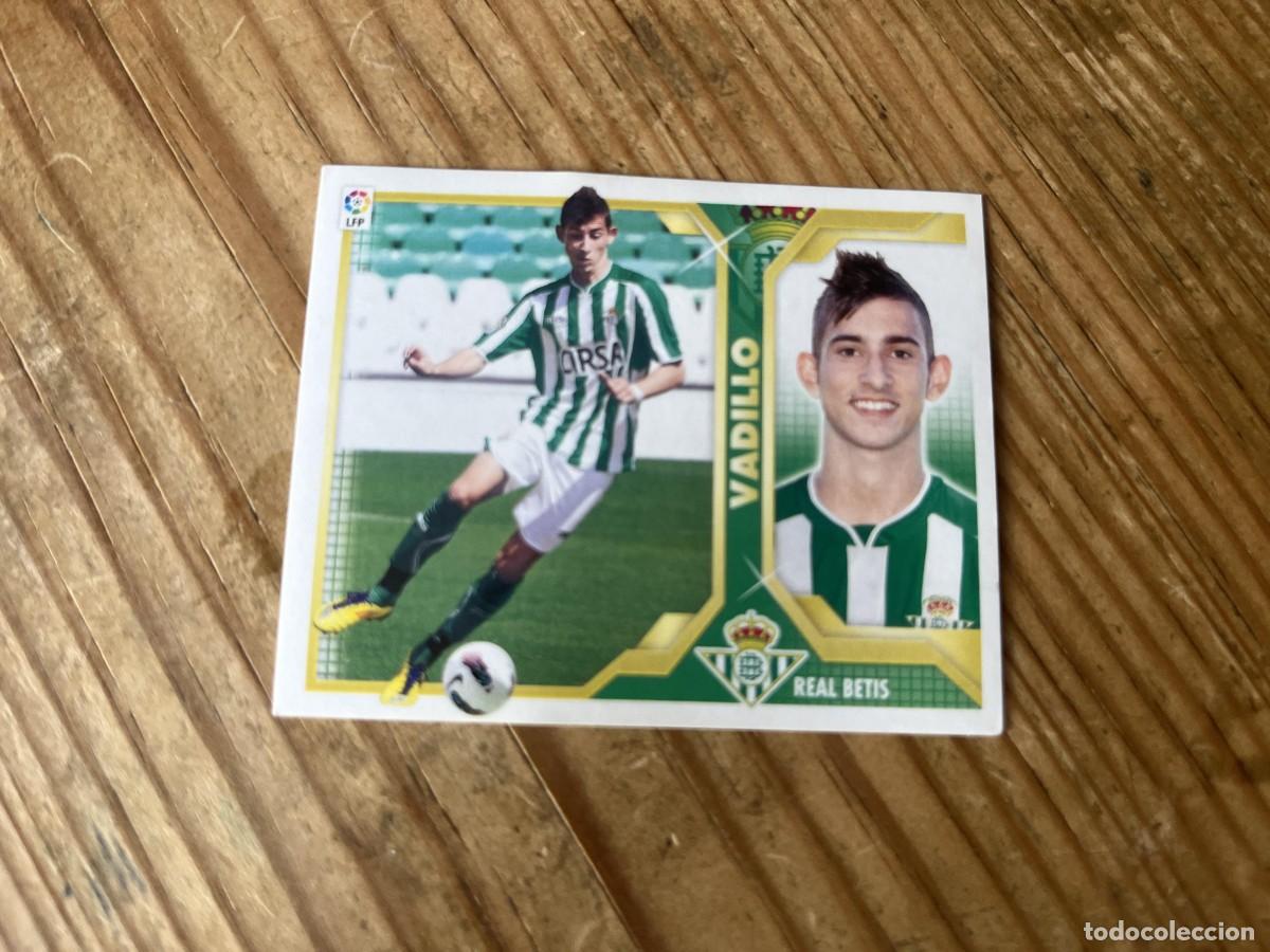 Cromos de f&uacute;tbol: CROMO SIN PEGAR NUNCA PEGADO LIGA ESTE 11 12 2011 2012 COLOCA REAL BETIS # 9B VADILLO