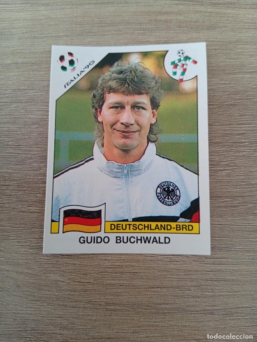 Cromos de f&uacute;tbol: GUIDO BUCHWALD 255 ALEMANIA PANINI ITALIA 1990 90 SIN PEGAR NUNCA PEGADO
