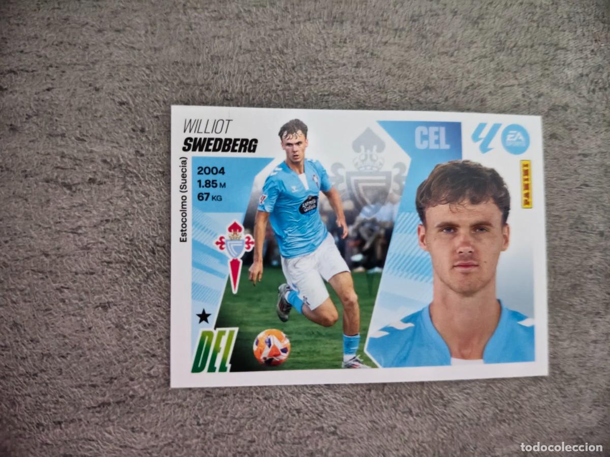 Cromos de f&uacute;tbol: Cromo 18 WILLIOT SWEDBERG RC CELTA. Colecci&oacute;n LALIGA F&uacute;tbol 2025-2026 PANINI Nuevo