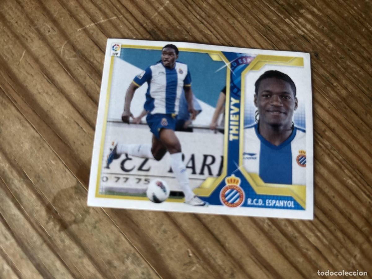 Cromos de f&uacute;tbol: CROMO SIN PEGAR NUNCA PEGADO LIGA ESTE 11 12 2011 2012 COLOCA ESPANYOL ESPA&Ntilde;OL # 16B THIEVY
