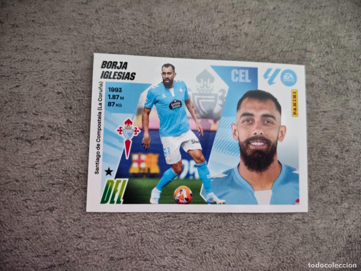 Cromos de f&uacute;tbol: Cromo 19 BORJA IGLESIAS RC CELTA. Colecci&oacute;n LALIGA F&uacute;tbol 2025-2026 PANINI Nuevo