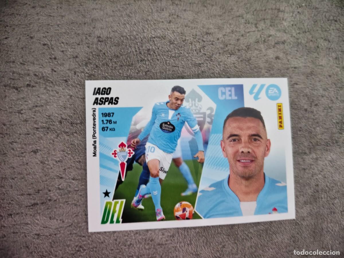 Cromos de f&uacute;tbol: Cromo 20 IAGO ASPAS RC CELTA. Colecci&oacute;n LALIGA F&uacute;tbol 2025-2026 PANINI Nuevo