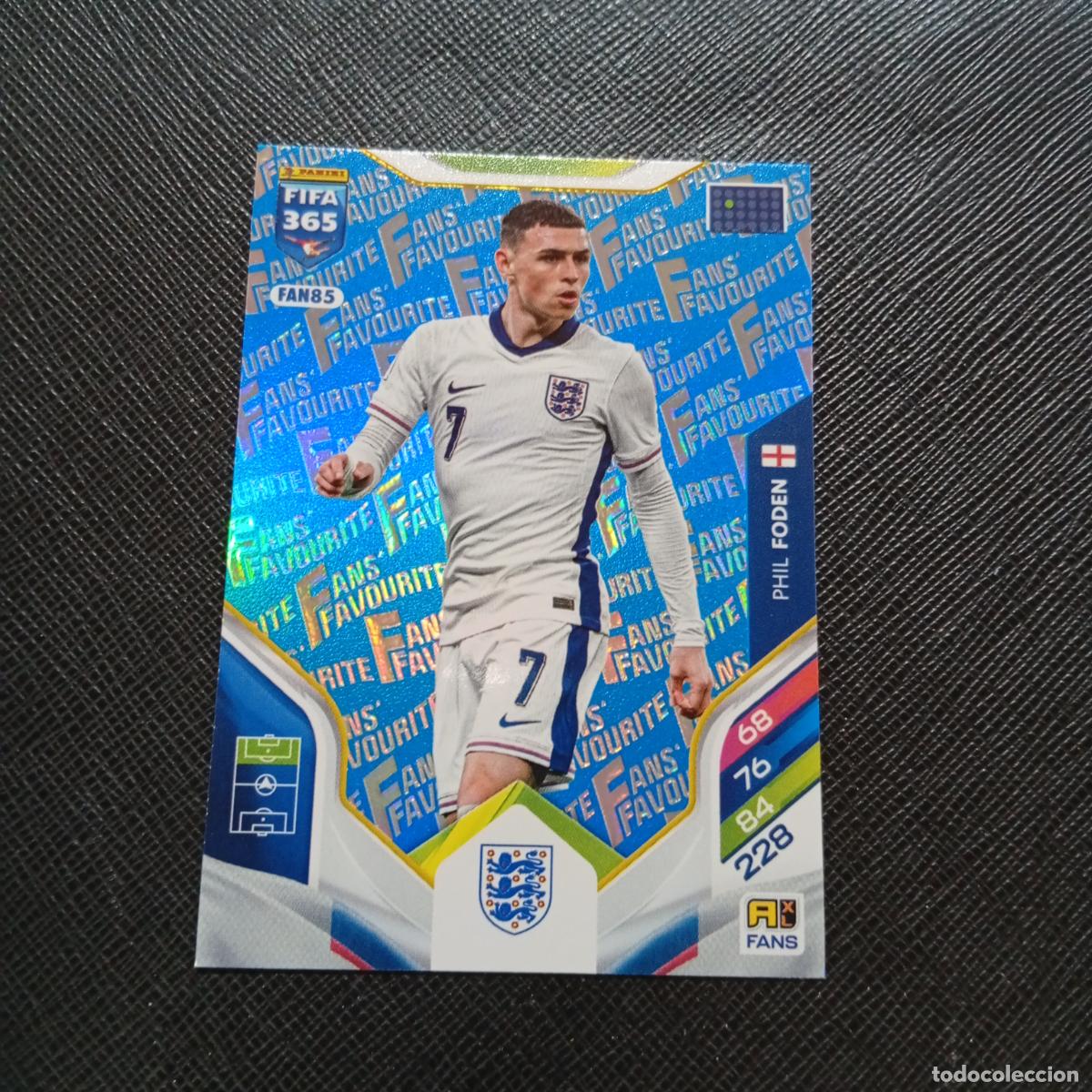 Cromos de f&uacute;tbol: FAN85 FODEN INGLATERRA ADRENALYN 2025 2026 FIFA 365 CROMO FUTBOL 25 26 - A215 PG59 AZUL