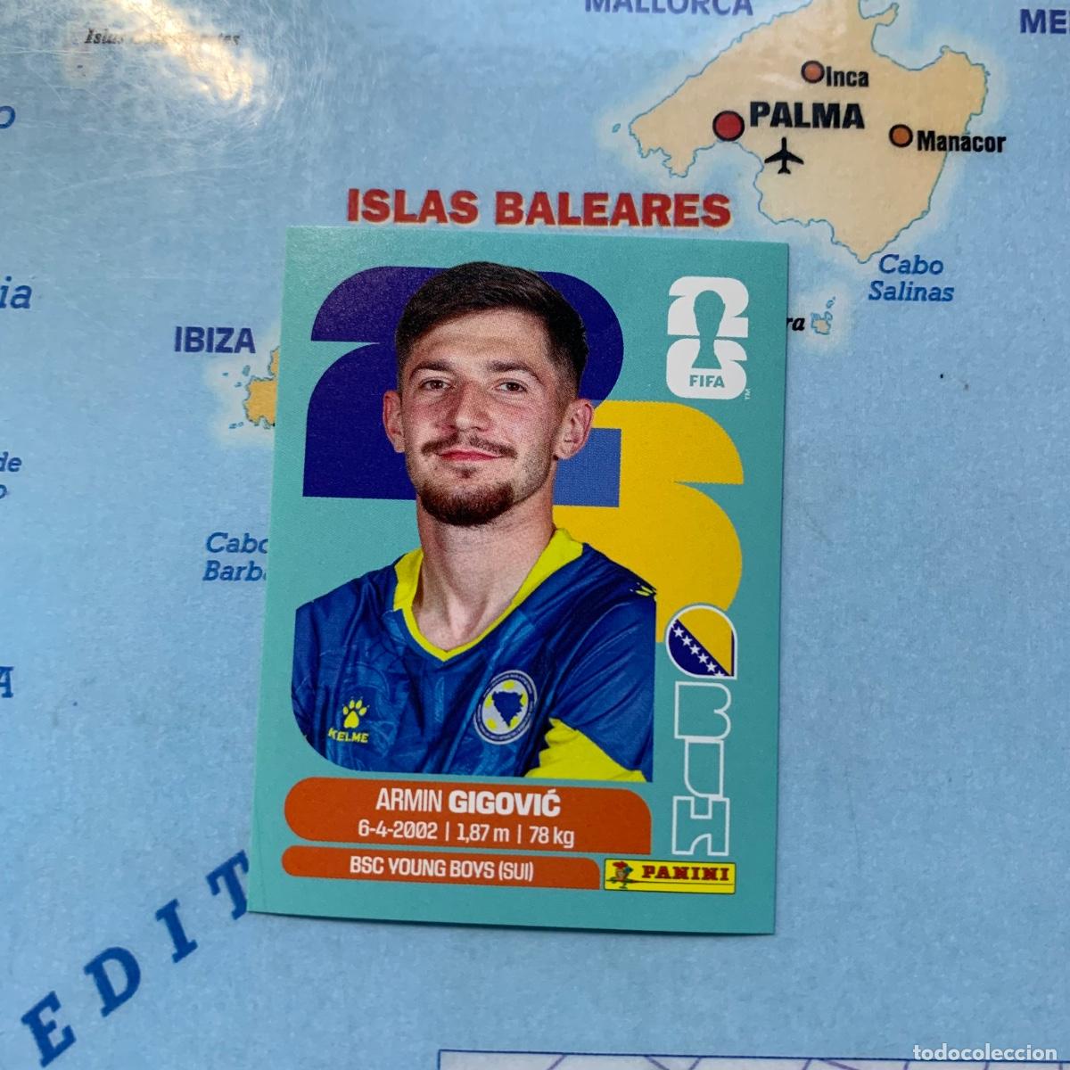 Cromos de f&uacute;tbol: Bosnia numero 10 cromo panini Mundial Fifa World Cup 2026