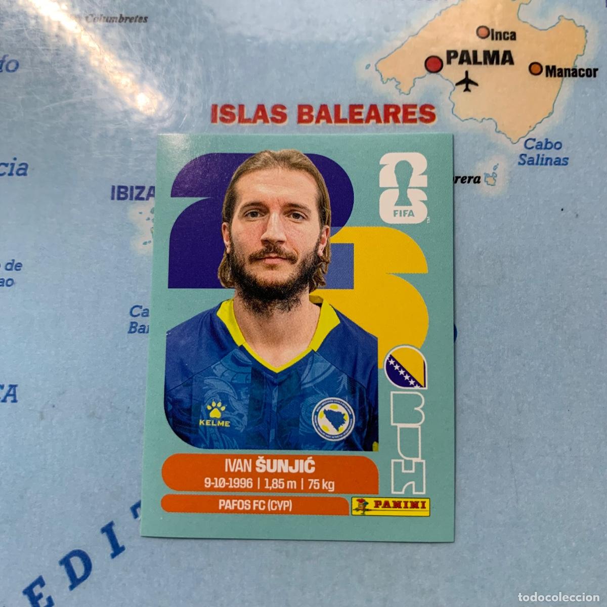 Cromos de f&uacute;tbol: Bosnia numero 11 cromo panini Mundial Fifa World Cup 2026