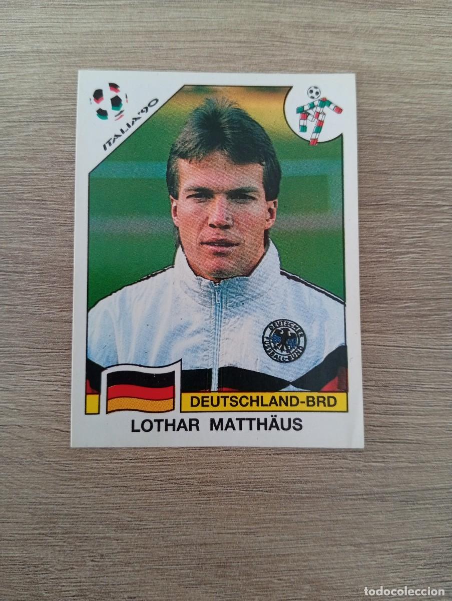 Cromos de f&uacute;tbol: LOTHAR MATTHAUS 259 ALEMANIA PANINI ITALIA 1990 90 SIN PEGAR NUNCA PEGADO