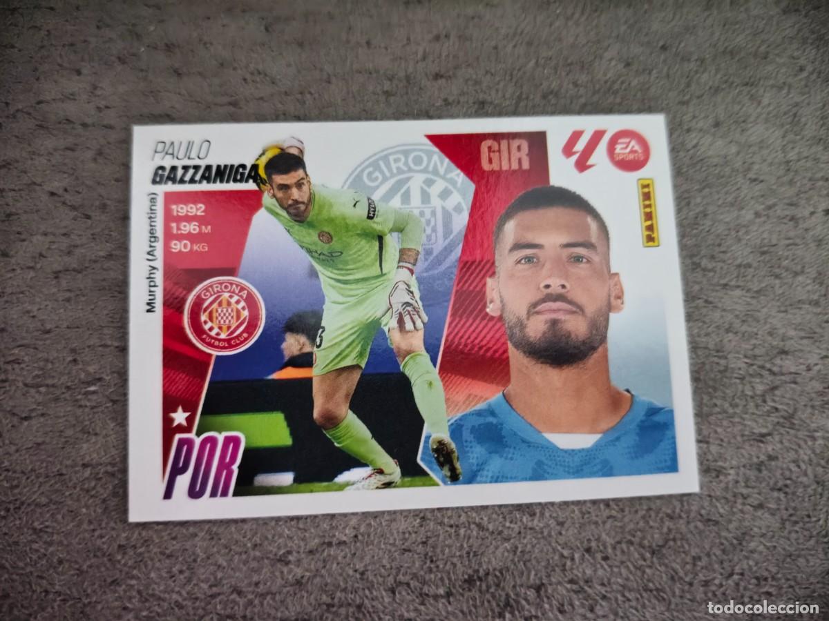 Football Stickers: Cromo 3 PAULO GAZZANIGA GIRONA FC. Colecci&oacute;n LALIGA F&uacute;tbol 2025-2026 PANINI Nuevo