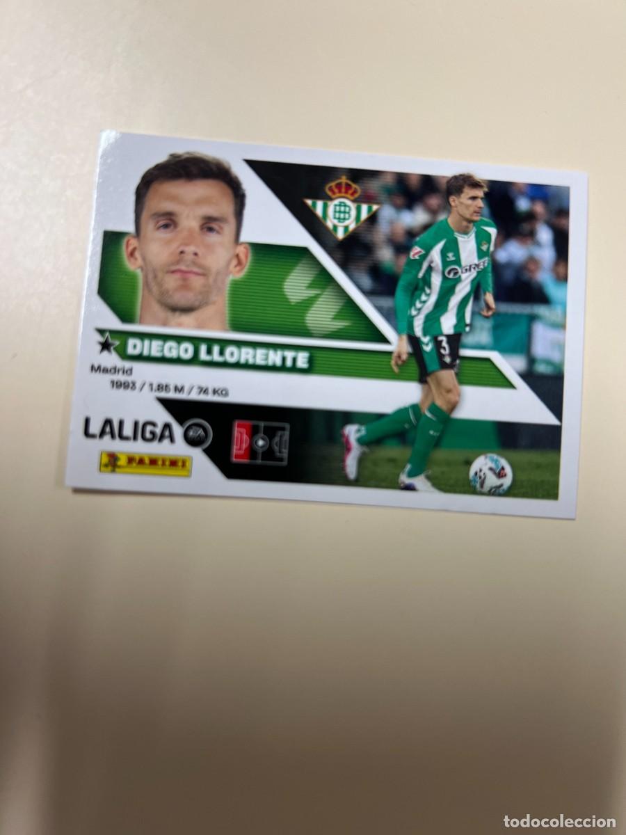 Football Stickers: 6 DIEGO LLORENTE BETIS LIGA ESTE EDICIONES ESTE 2026 2027 26 27