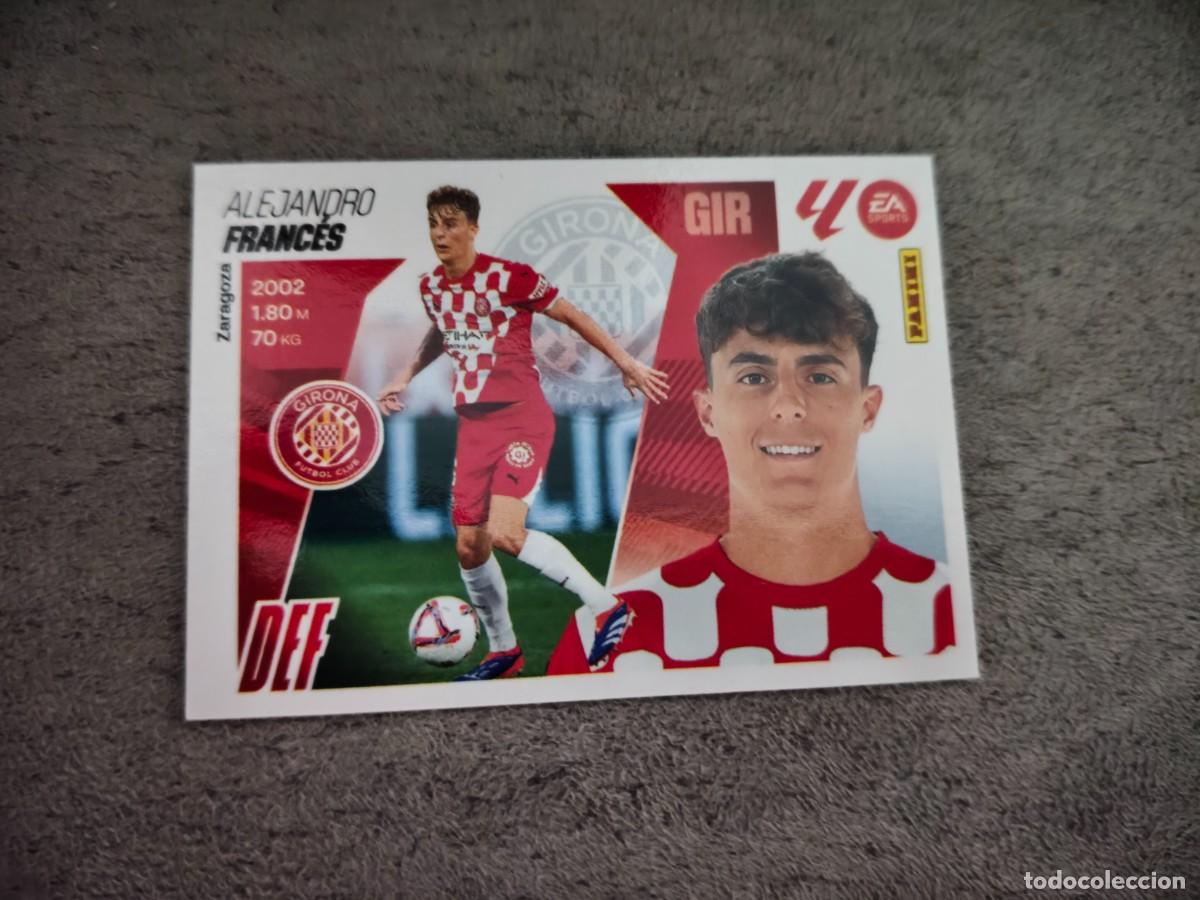 Cromos de f&uacute;tbol: Cromo 6 ALEJANDRO FRANC&Eacute;S GIRONA FC. Colecci&oacute;n LALIGA F&uacute;tbol 2025-2026 PANINI Nuevo